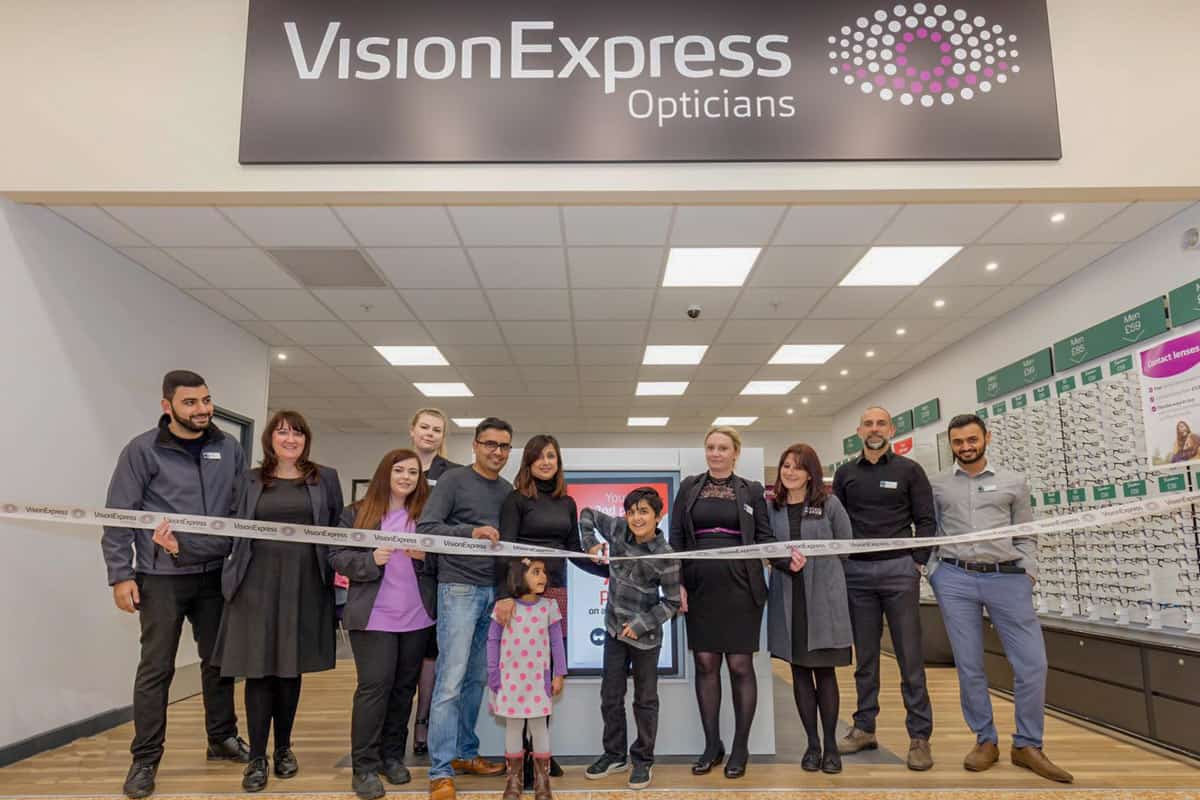 Vision Express Store opening launch